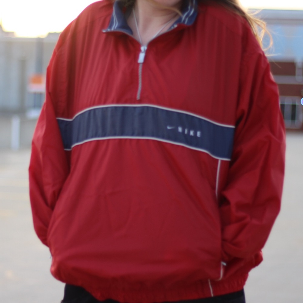 VINTAGE 90s Nike quarter zip